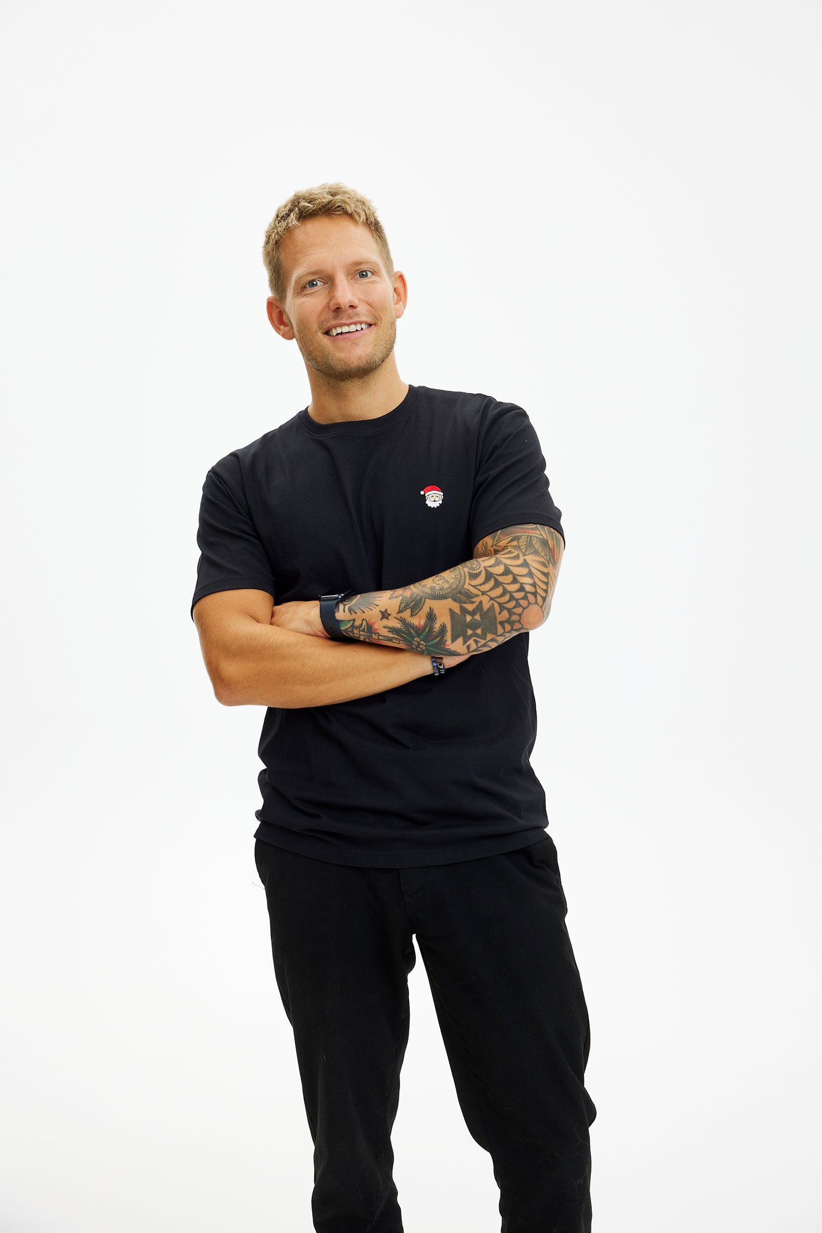 The Santa Claus T-shirt black